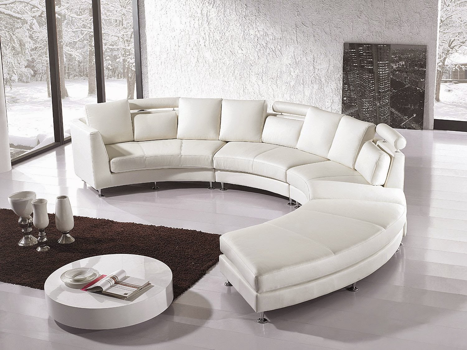 Curved Sofas And Loveseats Reviews Curved Sofa Leather
