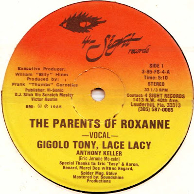 Gigolo Tony, Lacey Lace ‎– The Parents Of Roxanne (VLS) (1985) (256 kbps)