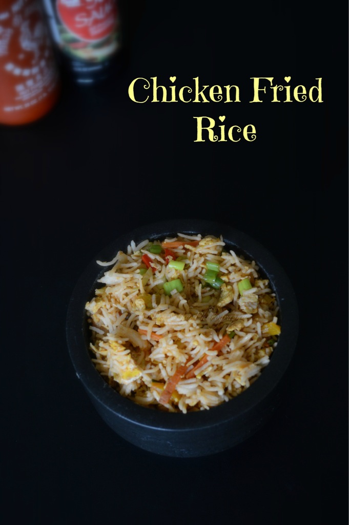 Paru's Kitchen: Chicken Fried Rice Recipe | Indo-Chinese Recipe