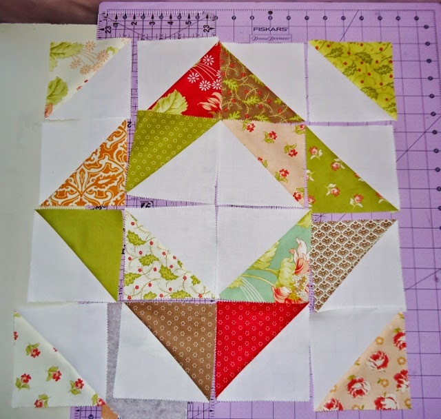 Modern Tradition Quilts Charm Square Quilt Along Part 6Diamond Block