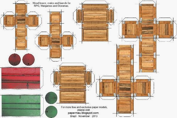 Link: Wood.Boxes.Crates.And.Barrels.Paper.Models.For.RPG.And.Wargames 