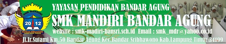 SMK MANDIRI BANDAR AGUNG