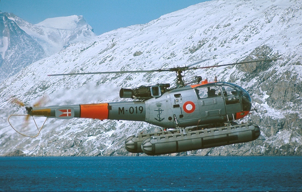 Defence Alouette III helicopter