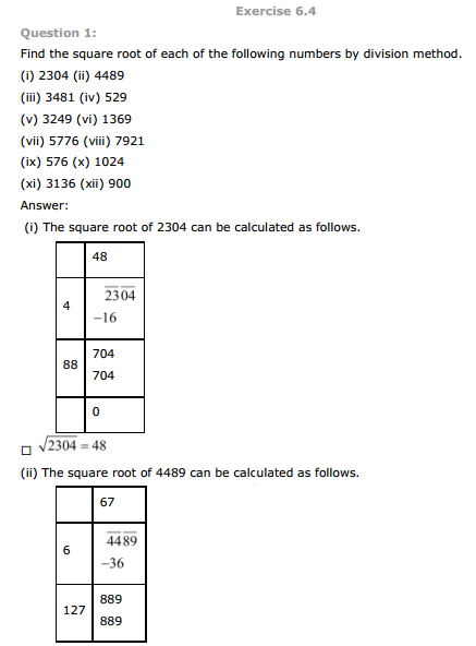ncert solutions for class 11 maths chapter 6