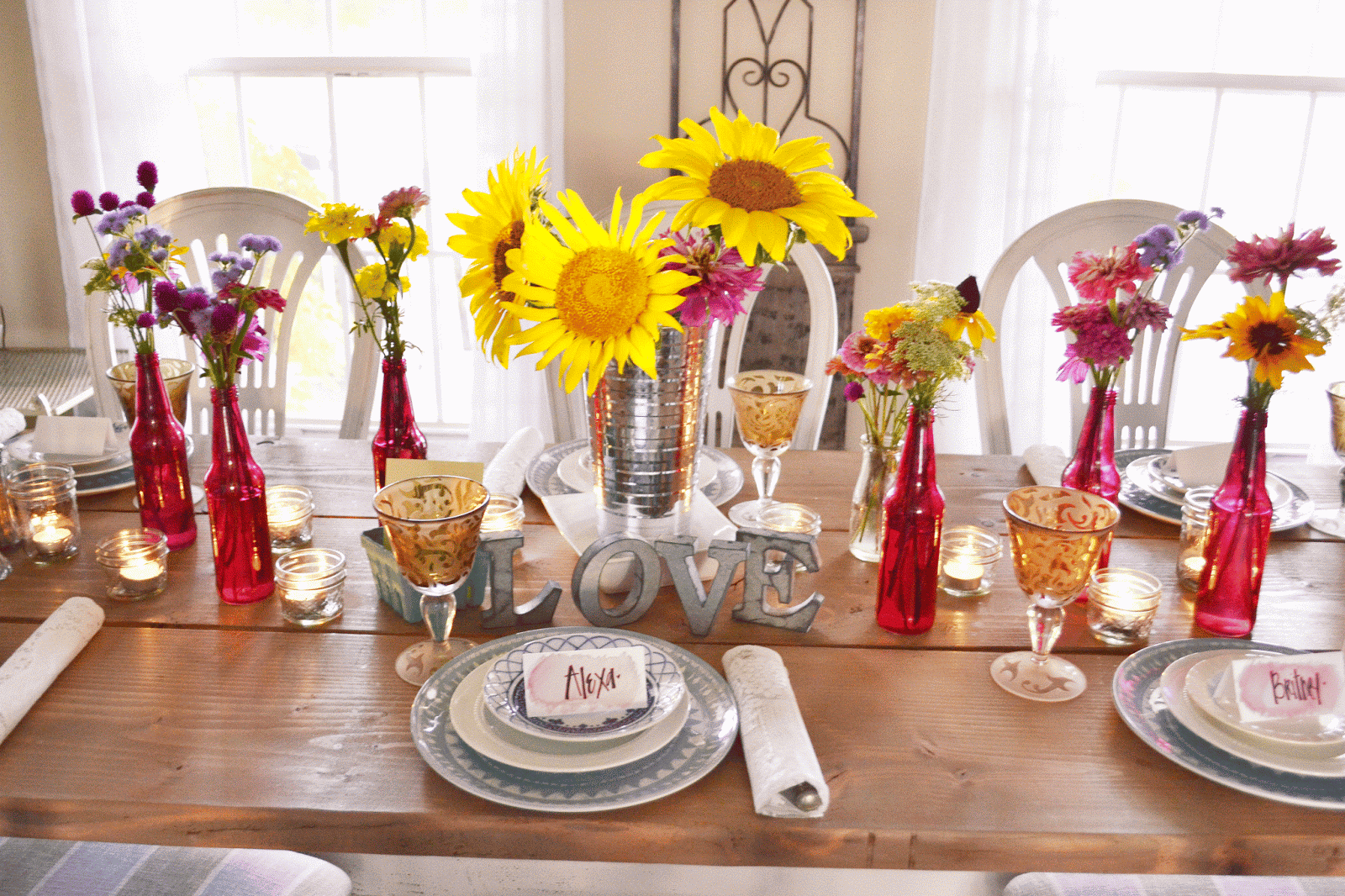 All Things Pink and Pretty DIY Dinner Party
