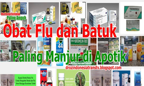 Obat Batuk dan Flu Paling Manjur di Apotik