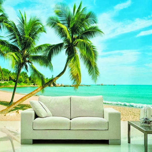 Decoracion Actual de moda: Paisajes en las Paredes