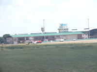 Livingstone's new international airport terminal, Zambia