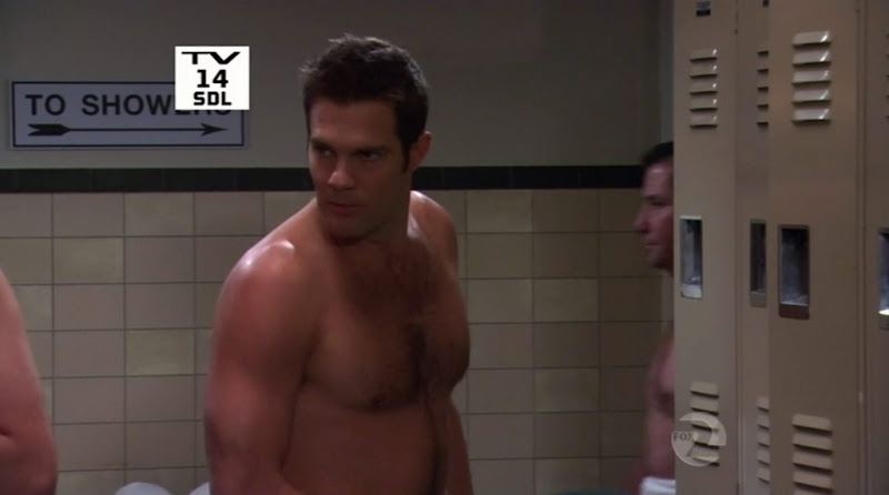 Geoff Stults is shirtless in the episode "Architect of Destruction&quo...