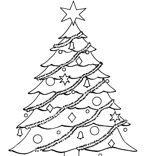 Christmas Ornaments Coloring Pages For Kids