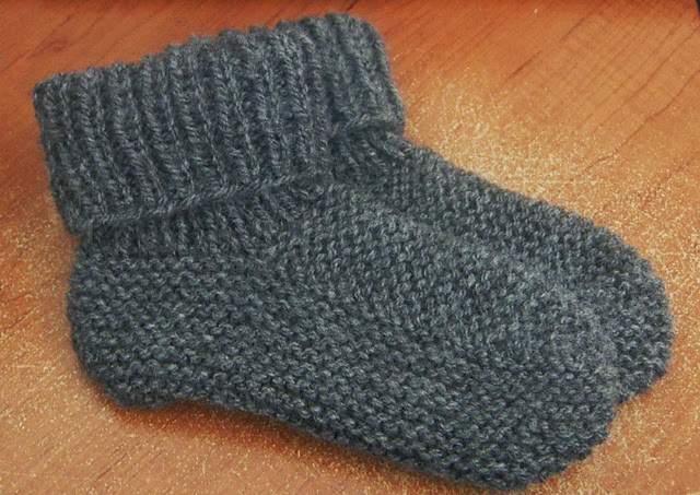 chausson au tricot