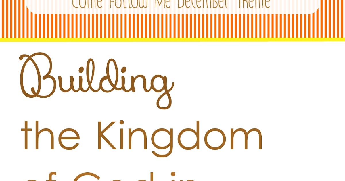 Life's Journey To Perfection LDS Come Follow Me Lesson and Mutual