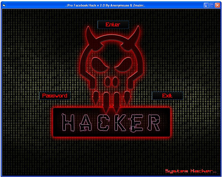 Pro Facebook Hack V 20 Genuine By Hacker Zmaim Anonymous