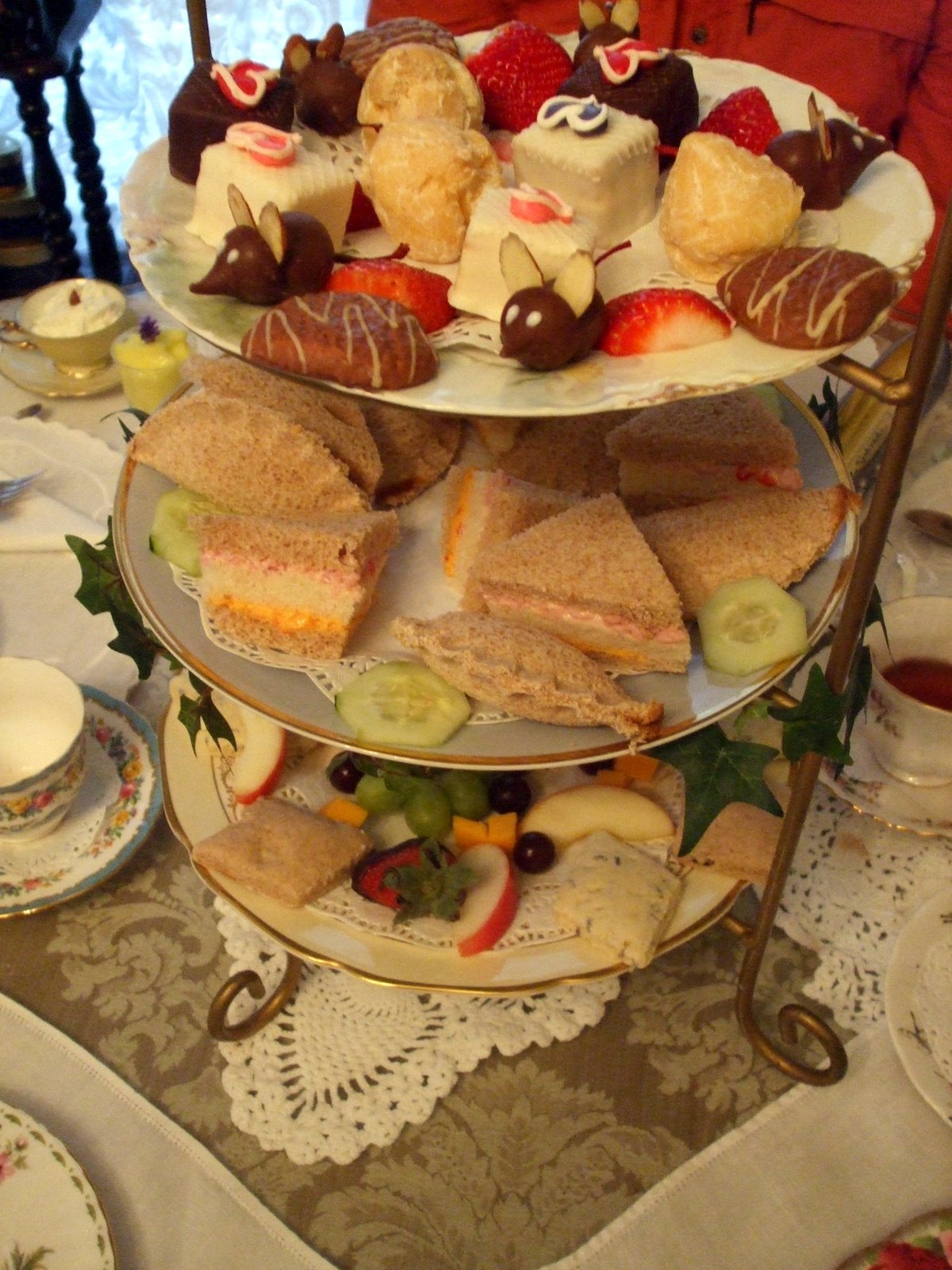 Rosemary's Sampler The Corner Rose Tea Room Menu