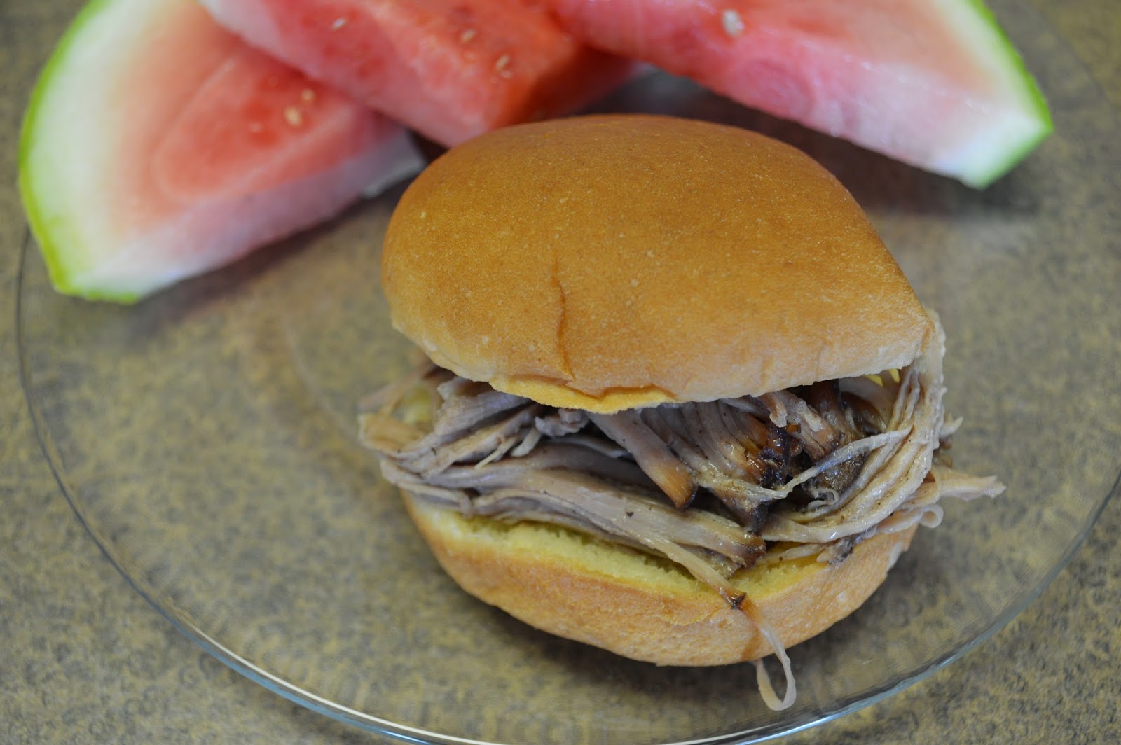 From Scratch SlowCooker Blueberry Pulled Pork