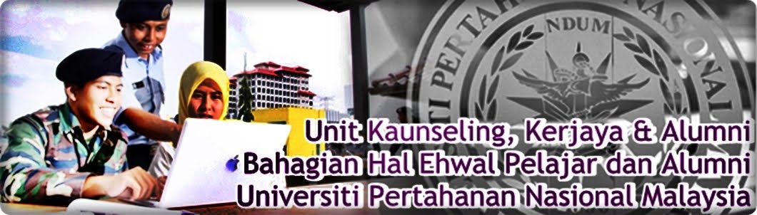 UNIT KAUNSELING, KERJAYA  DAN ALUMNI HEPA UPNM