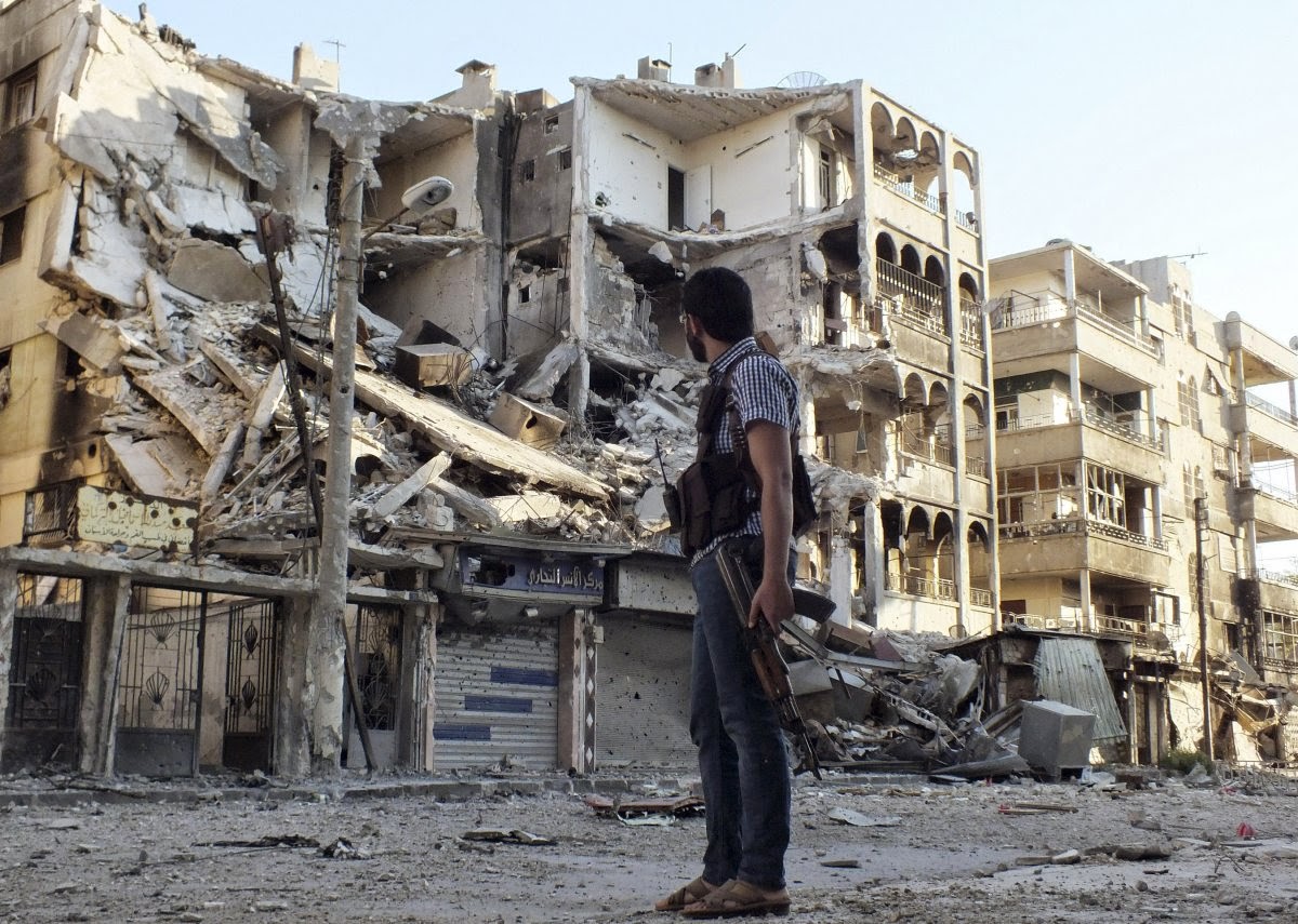 Thảm kịch của Homs - thành phố lớn thứ ba Syria - H5