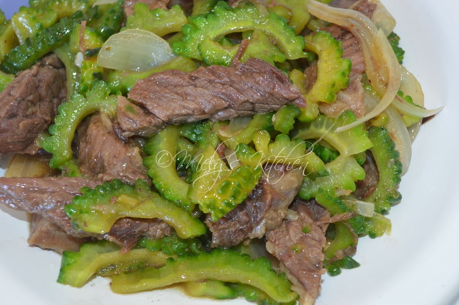 Mely's kitchen Beef Ampalaya