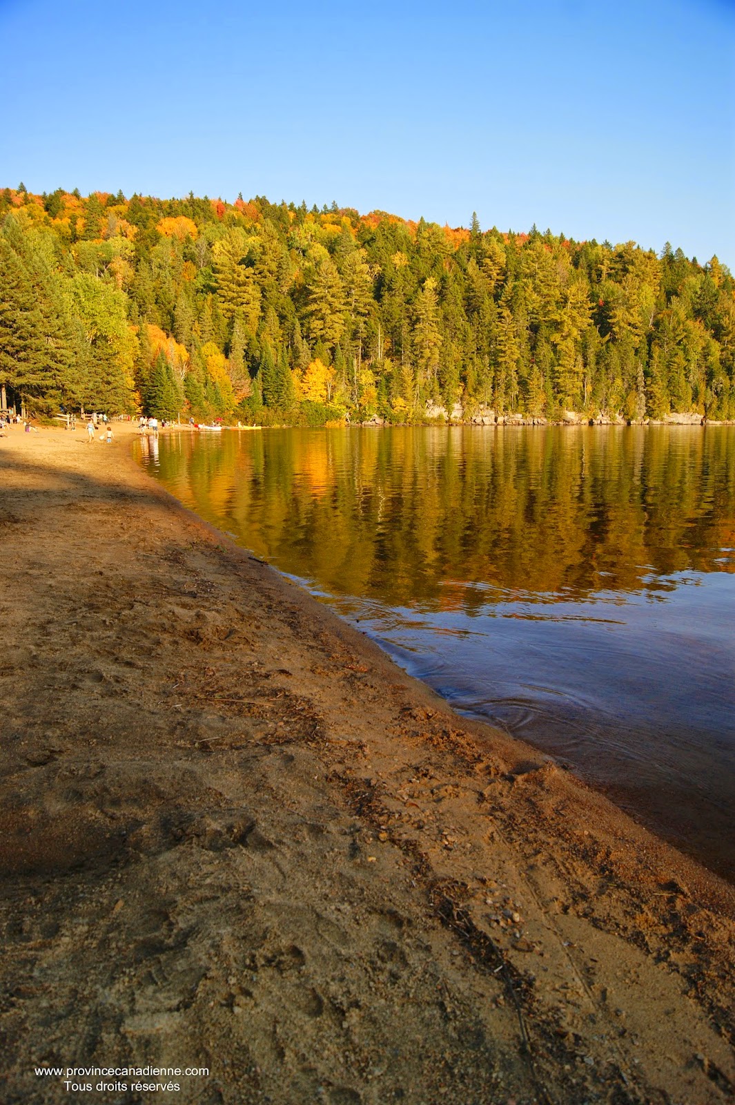 Province canadienne Jours d'Automne, au parc de la Mauricie