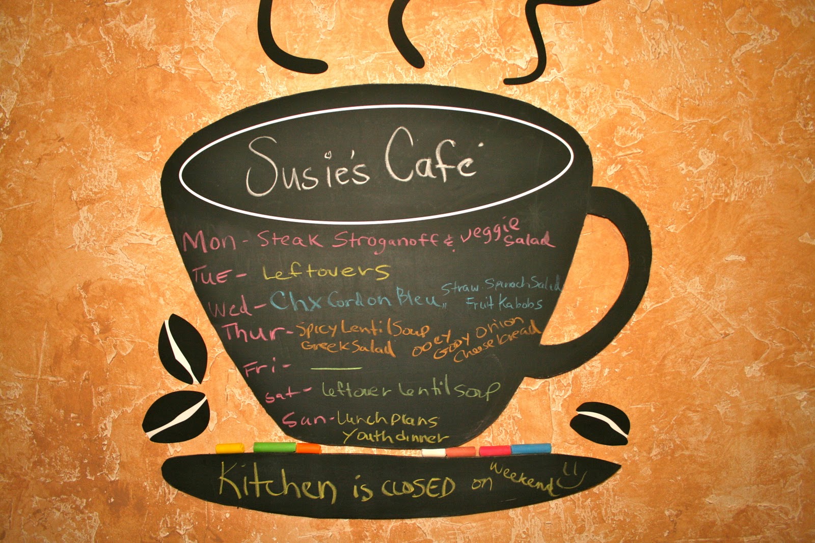SusieQTpies Cafe: Simple Dinner Ideas & Menu Planning