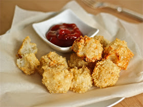 Homemade tater tots from leftover mashed potatoes