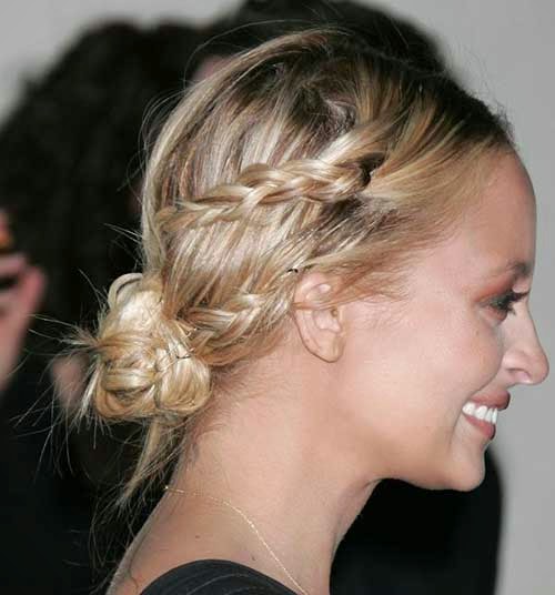 Short Hairstyles Cute Bun Hairstyles For Short Hair