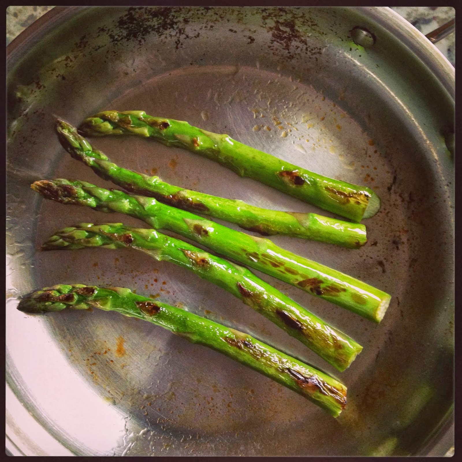 Vanilla Garlic First Spring Asparagus with Lime