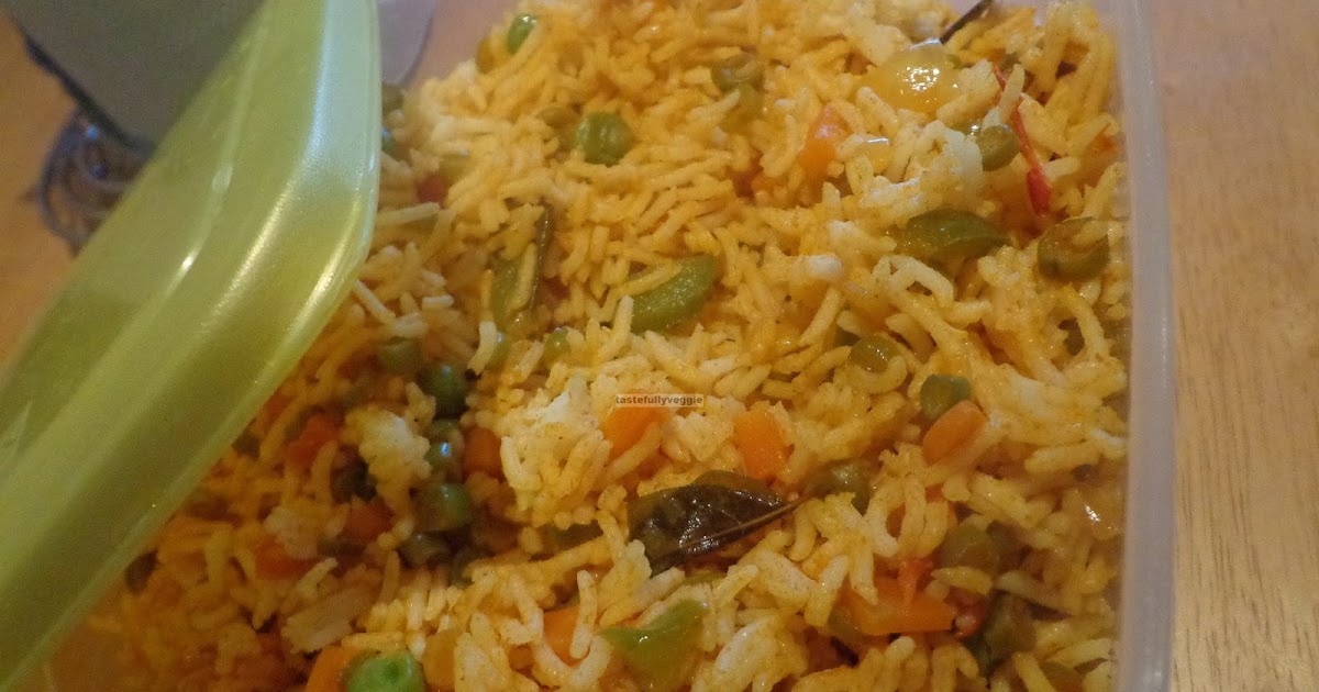 Tastefully Veggie Sambar Spice Fried Rice