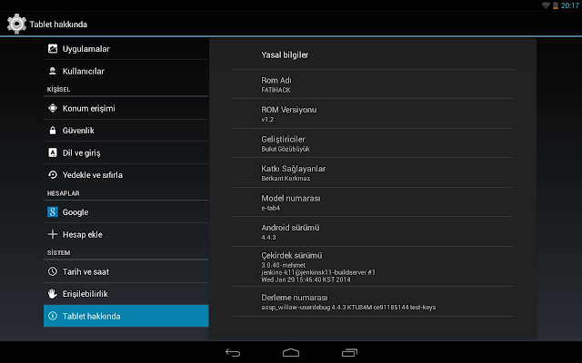 android format