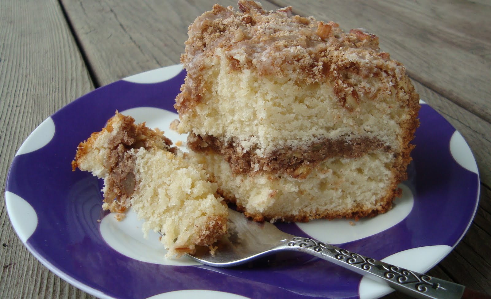 A Hungry Spoon Yogurt Coffee Cake
