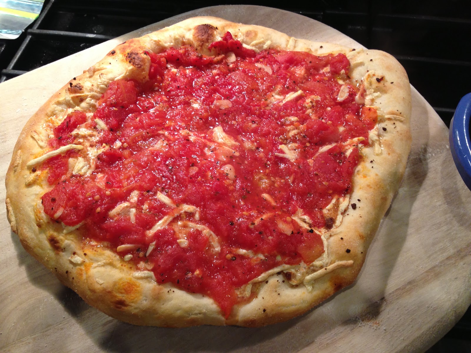The I40 Kitchen 50 States of MoFo New Jersey Trenton Tomato Pie