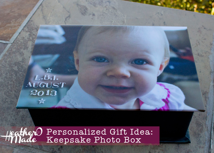 Heather O Made Personalized Gift Idea Keepsake Photo Box