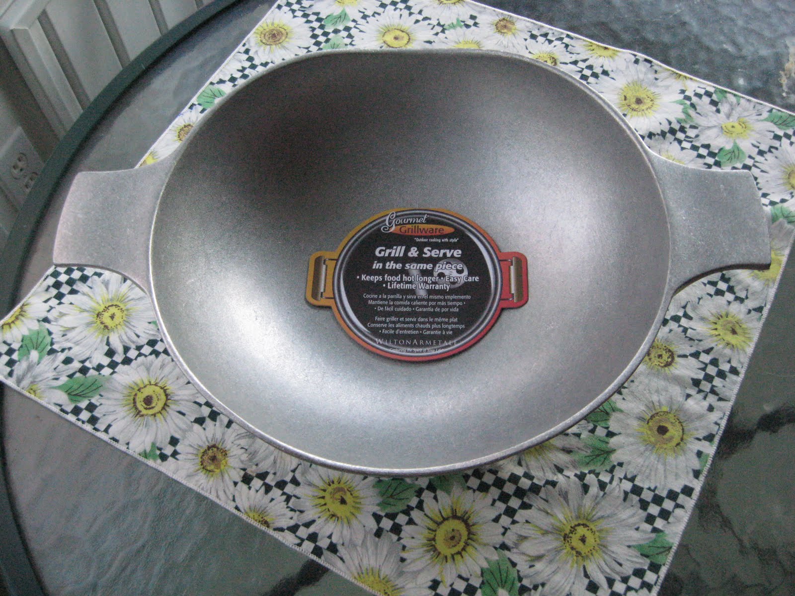 Barbecue Master A REAL Grill Wok by Wilton Armetale Beautiful and