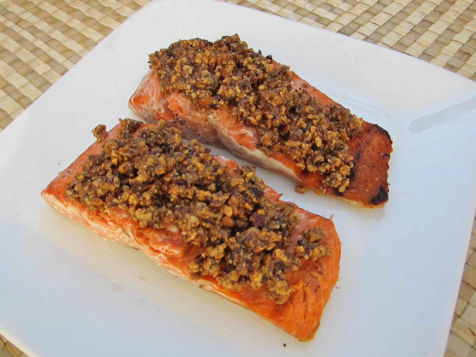 Cheese Please Grilled Salmon with Hazelnut Butter