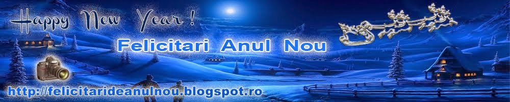 FELICITARI  ANUL NOU