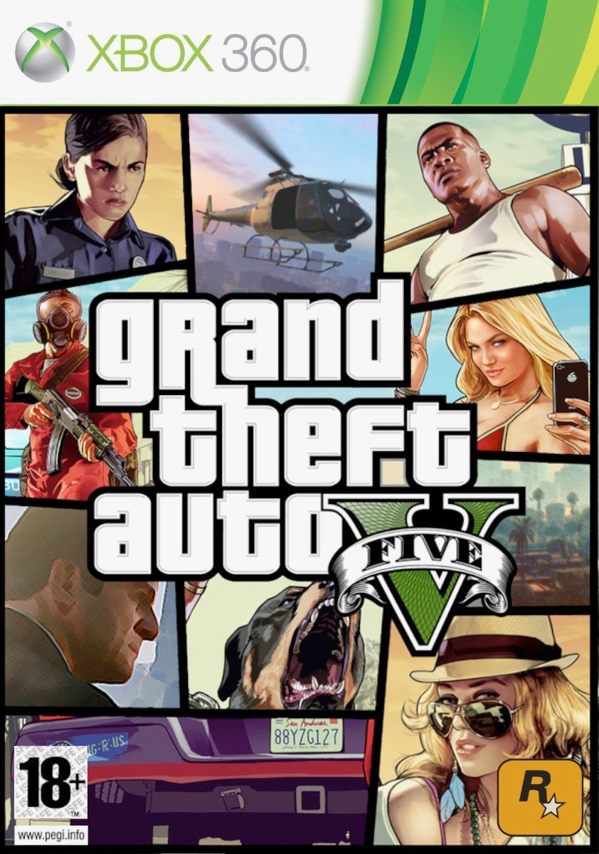 Gta V Region FreeMulti 5MegaXbox 360