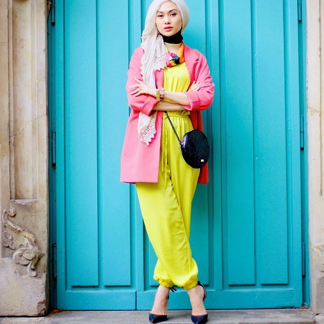 Foto Indah Nada Puspita, Hijaber Fashionable Ala Luar Negeri 2014 Foto Indah Nada Puspita, Hijaber Fashionable Ala Luar Negeri 2014