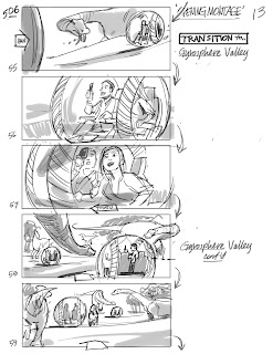 Image for Early Jurassic World Storyboards Reveal Unused Park Attractions & Action Sequences!