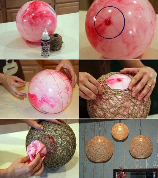 Decoclaje: ideas para lÃmparas caseras