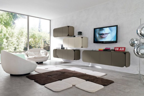 modern modular living room