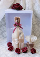 3d Bottle. Glass & Box