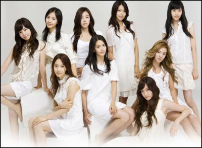 In addition to face blessed with beautiful, all members of Girl's Generation