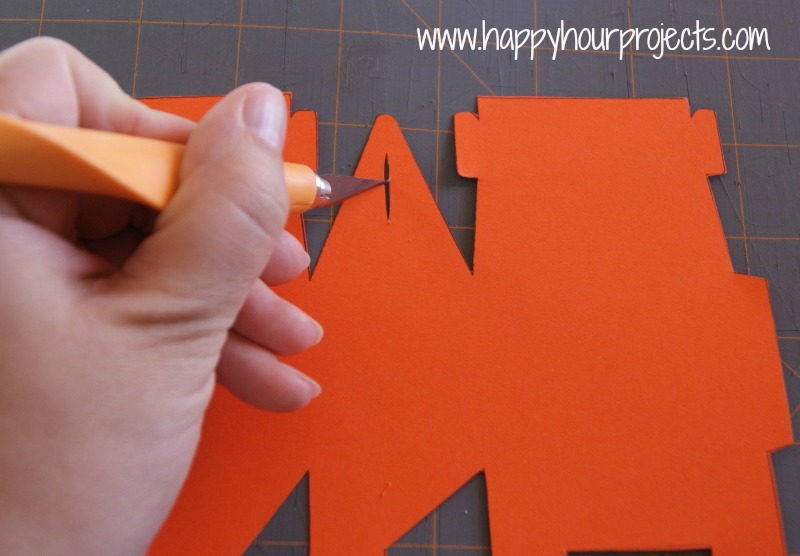 paper treat box happy hour projects paper box pattern