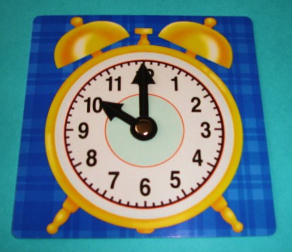 Learning Ideas - Grades K-8: Paper Plate Clocks Round-Up and Telling