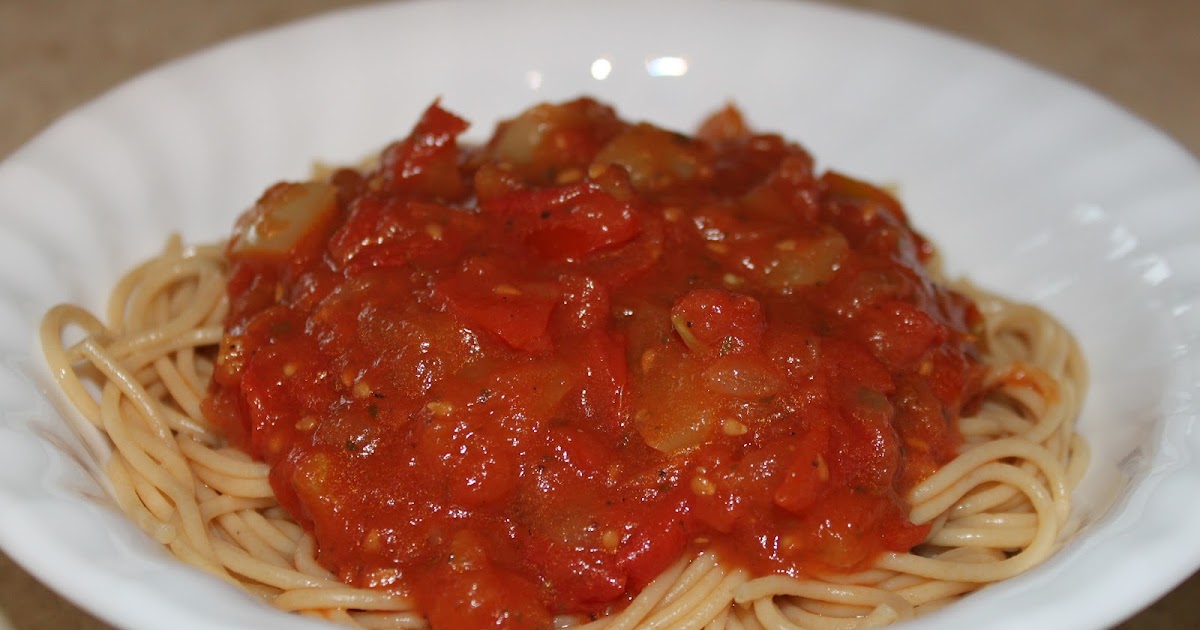 Recipes Plus More Garden Marinara Sauce