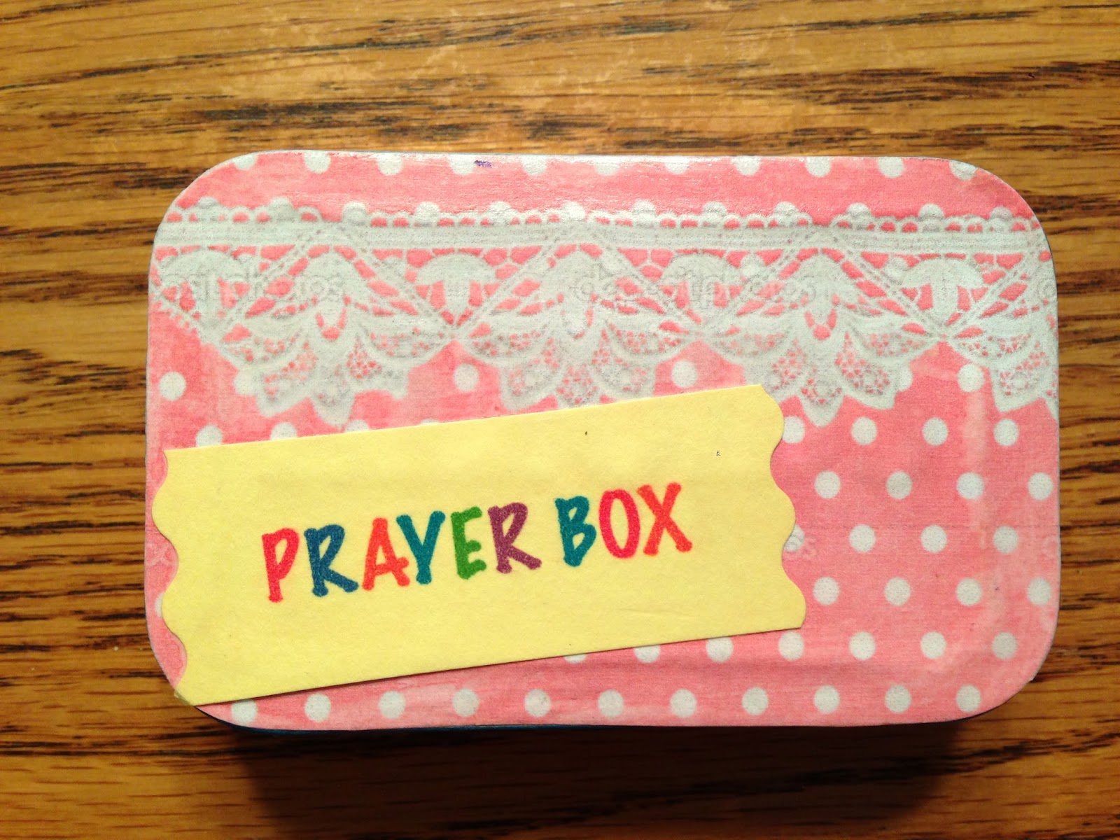 A Traveler's Dream DIY Altoid Tin Prayer Boxes