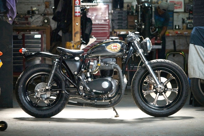 Bsa A Lightning Cafe Racer Bsa A Lightning Cafe Racer