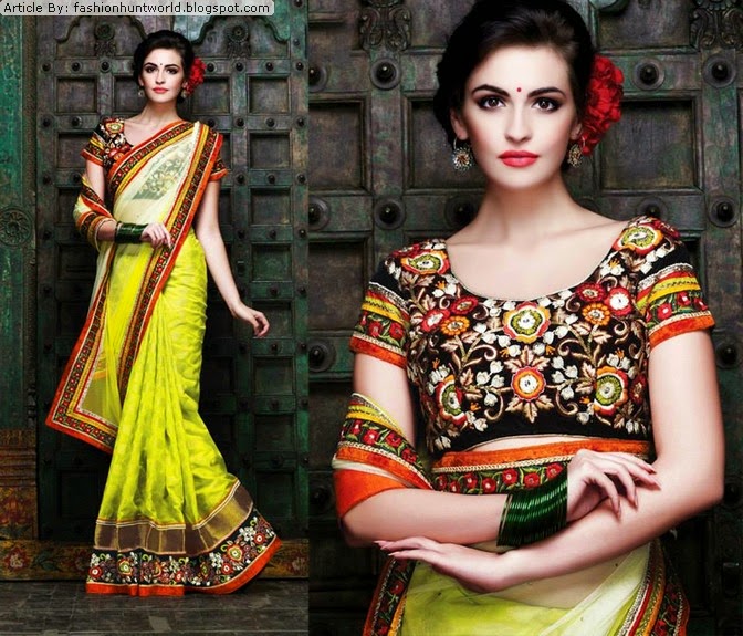 Kathiawar Embroidered Indian Dresses 20142015 Gujrati Embroidered