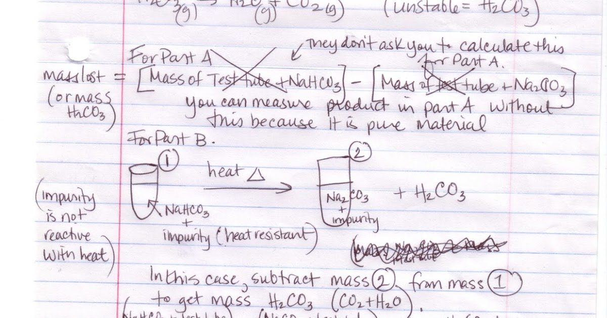 The Stoichiometric Equivalent Baking Soda Lab