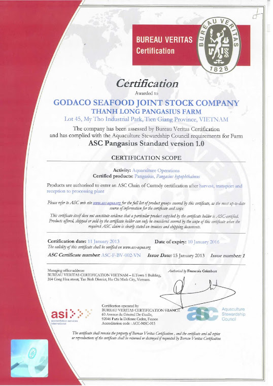 ASC CERTIFICATE